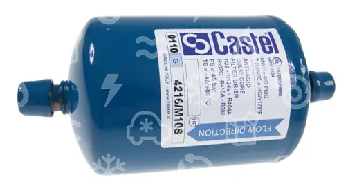 filtrdehydrátor CASTEL 4216/M12S, ANTI-ACID, 164, 12 mm ODS, pájec